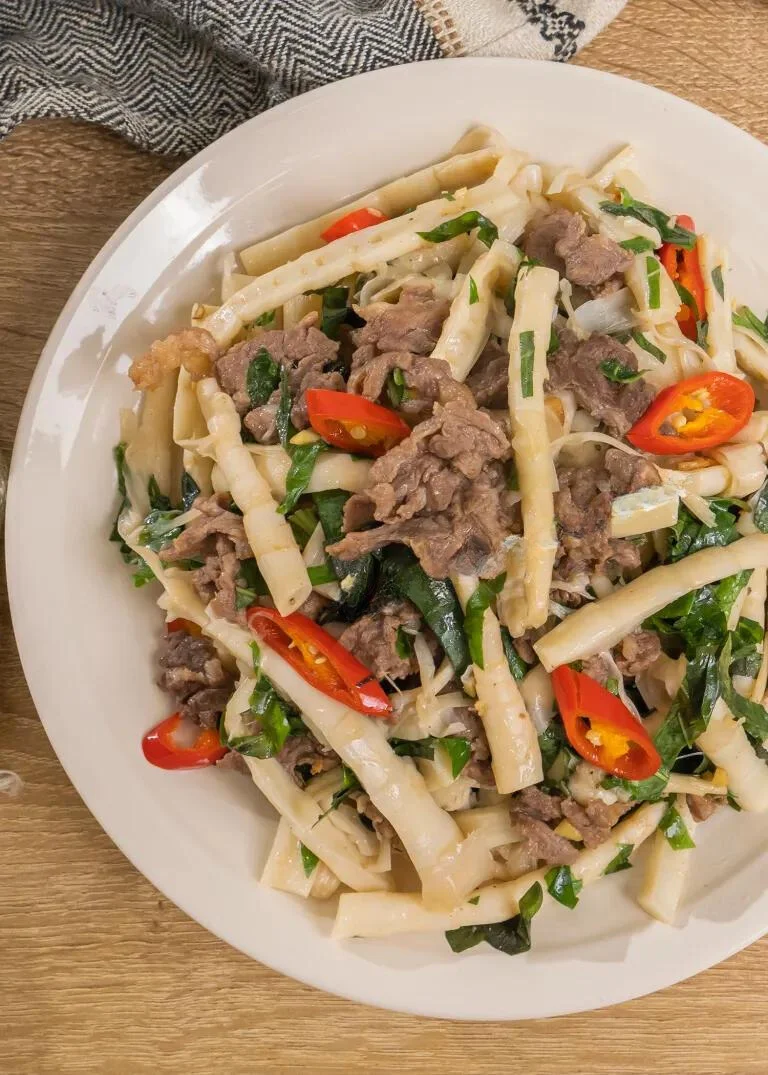 Măng Trúc Xào Thịt Bò